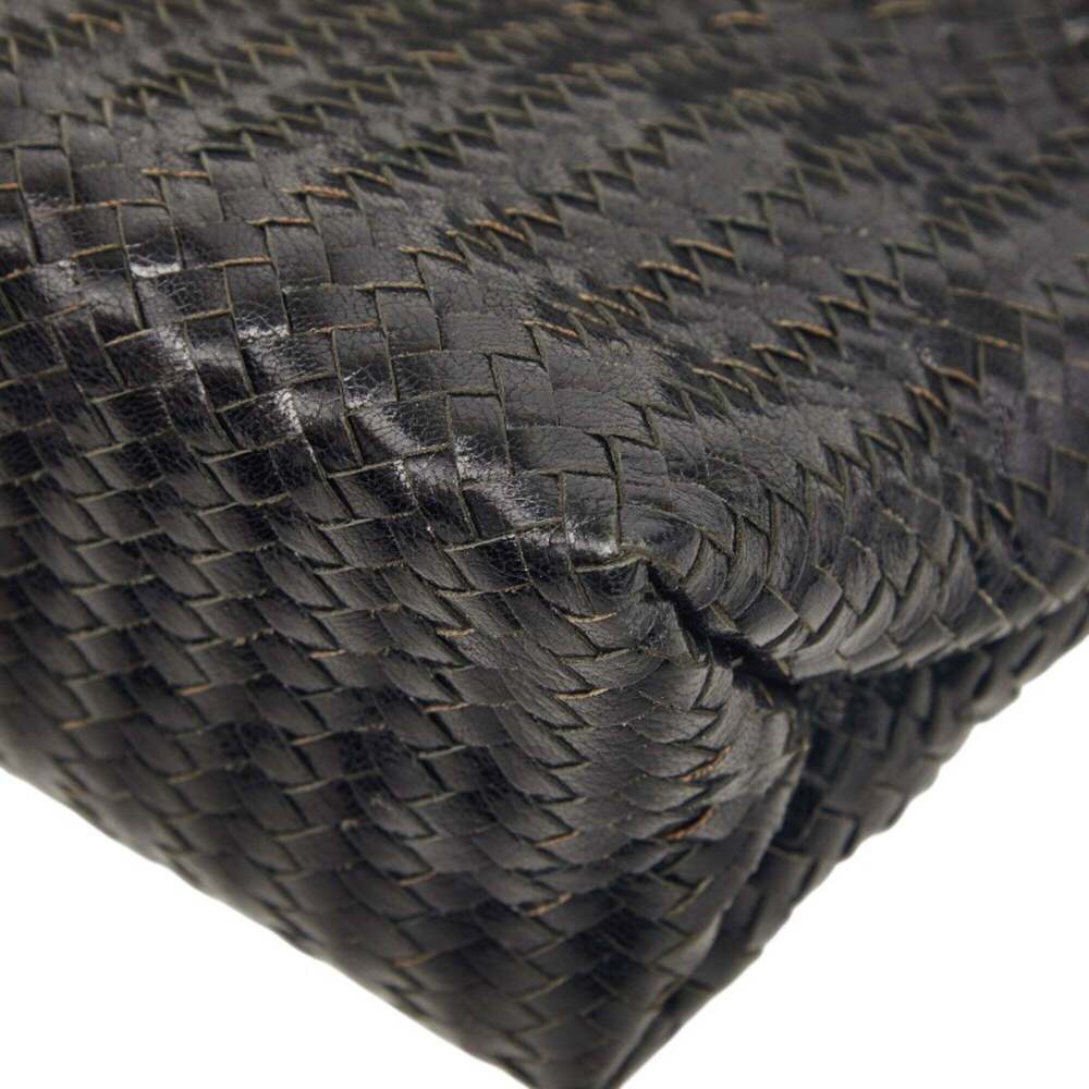FENDI Black Leather Shoulder Bag - Picture 6 of 12